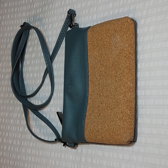 Pixie Mood Vegan Leather & Cork Crossbody With Wristlet - Picture 1 of 14